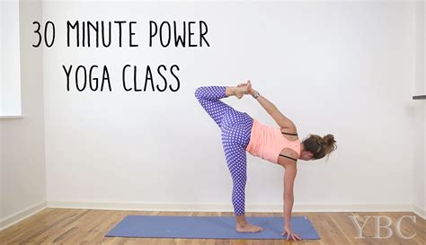 30 Minute Power Yoga Class for Strength Building — YOGABYCANDACE