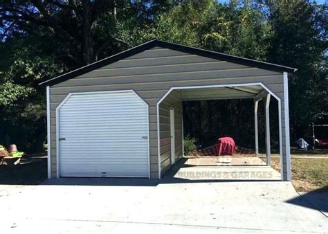 Amazing Carport Combo For Sale On Front Of Garage