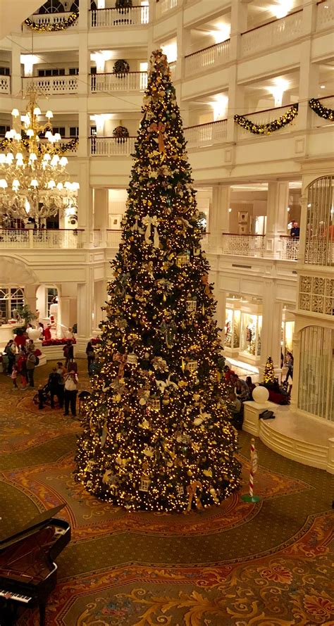 Christmas tree in the Grand Floridian in 2017 — just wow! | Holiday decor, Disney resorts ...