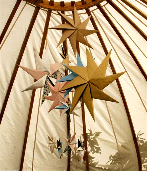 Completed stars in The Canopy & Stars Daydream Yurt at Wilderness ...