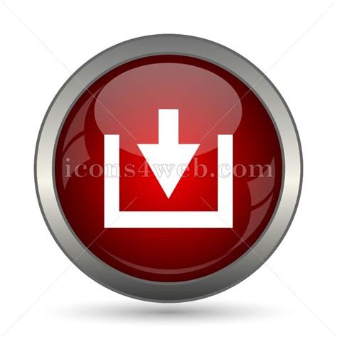 Download sign vector icon