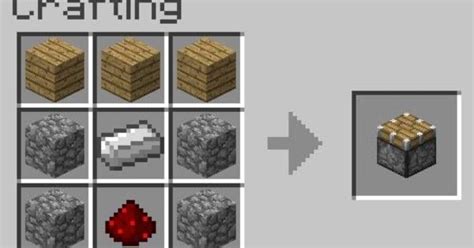 √ Dispenser Minecraft Recipe