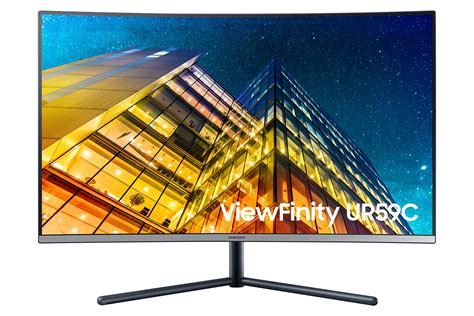 Buy SAMSUNG 32" UR59 Series ViewFinity 4K UHD (3840x2160) Computer Monitor, Curved, HDMI ...