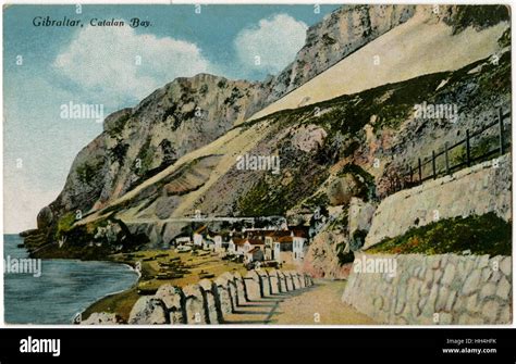 Gibraltar - Catalan Bay Stock Photo - Alamy