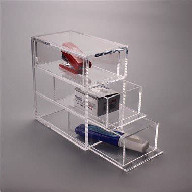 Customized Acrylic Desk Organizer With Drawers Manufacturers Suppliers