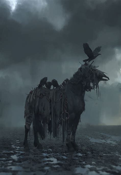 ArtStation - dead horse