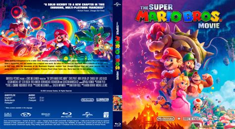 The Super Mario Bros. Movie (2023) Custom Blu-Ray Cover - DVDcover.Com