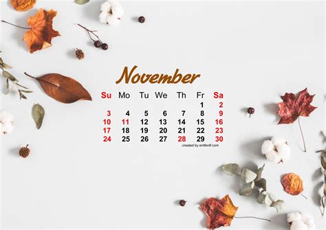 🔥 [50+] November 2019 Calendar Wallpapers | WallpaperSafari