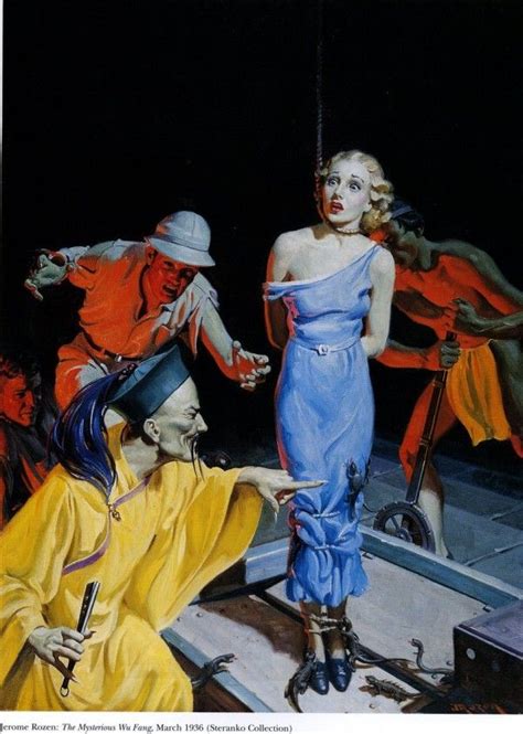 Jerome/George Rozen | Pulp fiction art, Pulp art, Science fiction art