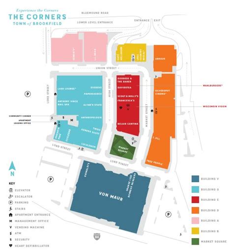 The Corners of Brookfield - store list, hours, (location: Brookfield ...