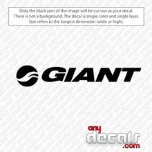 Giant Bikes Logo Decal Sticker - AnyDecals.com