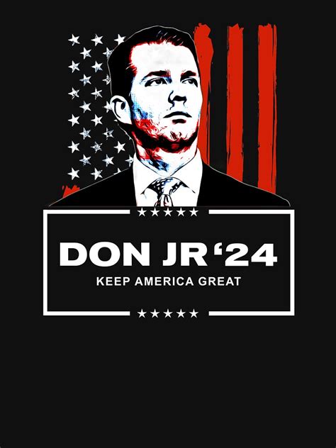 "Donald Trump Jr for President 2024" T-shirt for Sale by yourtrumpshop ...