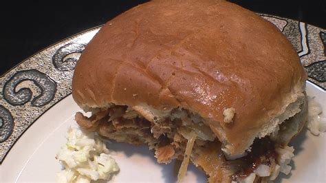 Slow Cooker Pulled Pork Tenderloin BBQ Sandwich - Recipe Flow