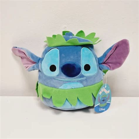 SQUISHMALLOWS DISNEY STITCH Lilo &Stitch Hula skirt 8 inch new with tags £24.99 - PicClick UK