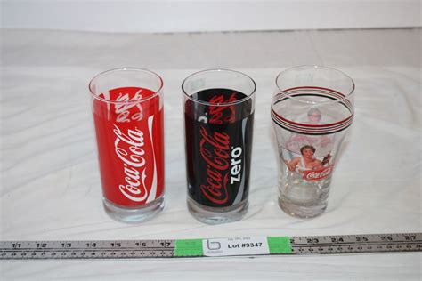 Coca-Cola Glass Collectibles (3)