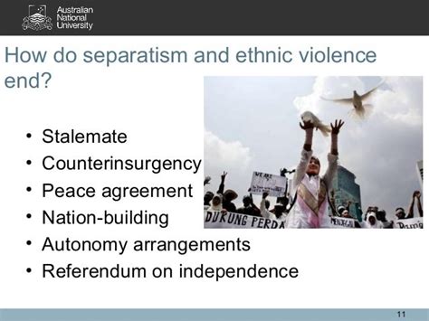 ANU Lecture - Ethnicity and separatism