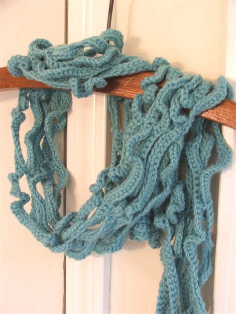 NEW Crochet Scarf Pattern Curly Vines Crochet Pattern - Etsy