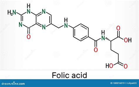 Folate And Folic Acid Structure