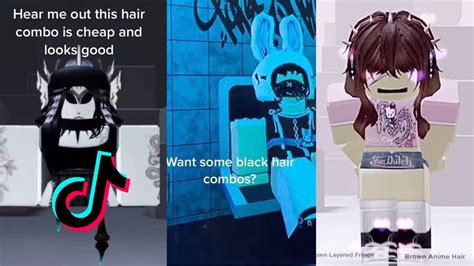 Roblox Hair Combos Male