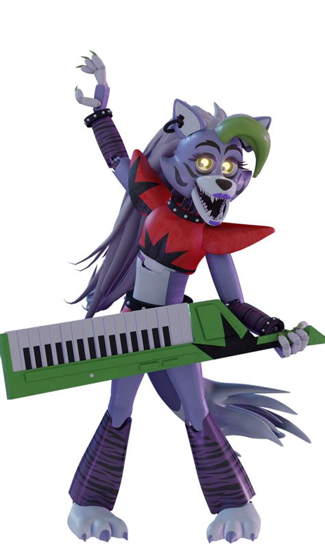 Roxanne Wolf 3D Model!|For my fnaf 2020 concept animatronics pack ...