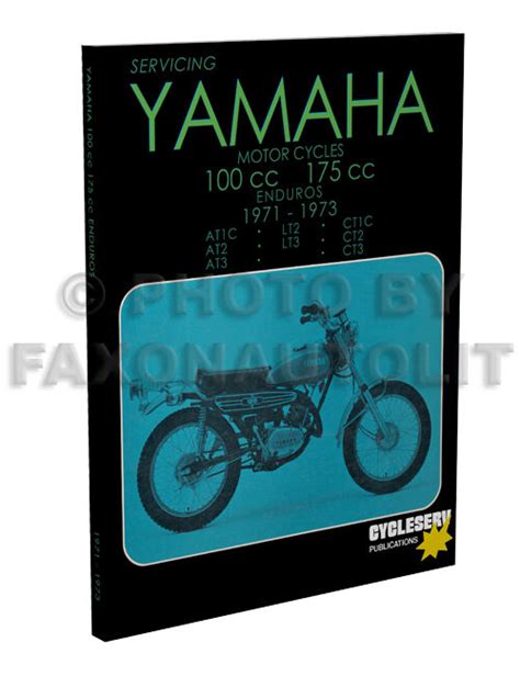 1971 1972 1973 Yamaha Enduro Shop Manual 100 125 LT2 LT3 AT1C AT2 AT3 Cycleserv | eBay