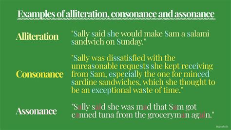 Examples Of Consonance