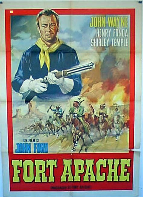 "FORT APACHE" MOVIE POSTER - "FORT APACHE" MOVIE POSTER