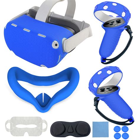 Accessories For Oculus Quest 2, Ingzy Oculus Quest 2 VR Silicone face ...