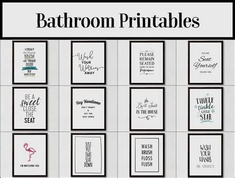 Funny Bathroom Sign Please Remain Seated Bathroom Art - Etsy | Laundry room art, Funny bathroom ...