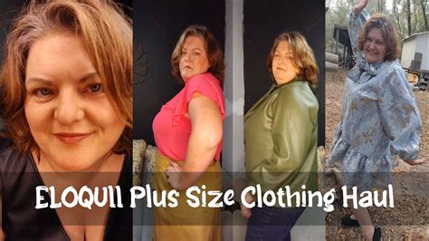 Eloquii Unlimited Haul 2022 Plus Size Women's Clothing Try On - YouTube