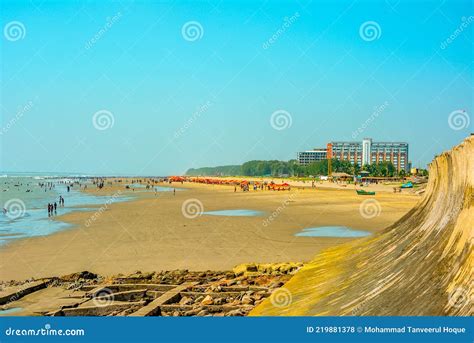 Cox S Bazar Beach is the Longest Beach in the World Stock Photo - Image ...