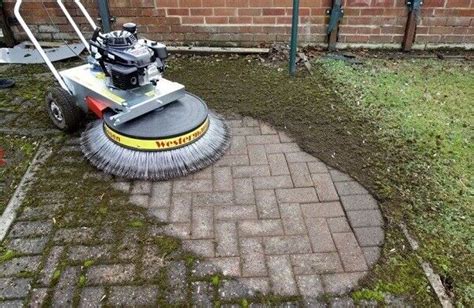 Block Paving Cleaner Machine for block paving, tarmac, concrete ...