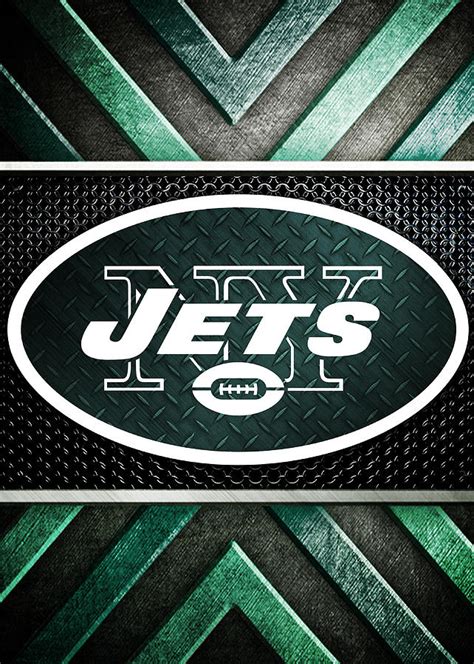 New York Jets Logo Art Digital Art by William Ng - Pixels