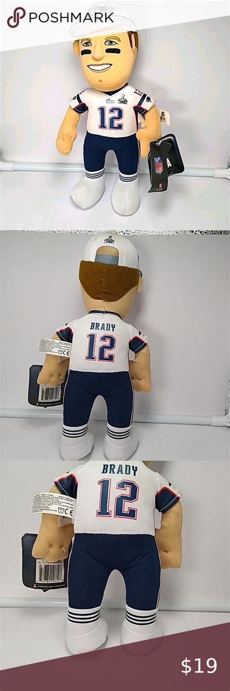 Tom Brady Superbowl 49 Plush Toy 🐐