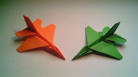 Tutorial Airplane Origami 3D Dragon - Origami