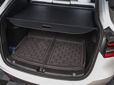 Tesla Model Y Trunk Side Storage Bins with Carpeted Lids (OEM Style ...