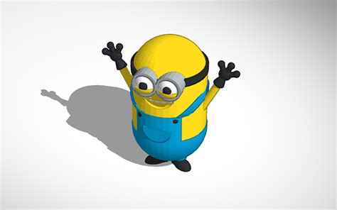 3D design Minion - Tinkercad