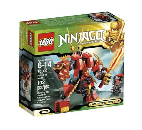 Lego Ninjago Kais Fire Mech Modelo 70500 - $ 1,679.00 en Mercado Libre