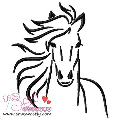 Embroidery Designs of Horses: Graceful and Majestic Designs for Horse Lovers | Helmuth Projects