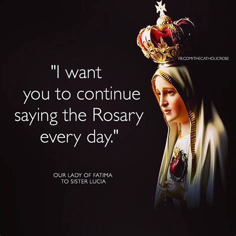 Pin by Terry O'Meara on Fatima | Rosary, Praying the rosary, Catholic prayers