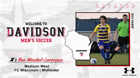 Davidson College men's soccer 2023 recruiting class announced - SoccerWire