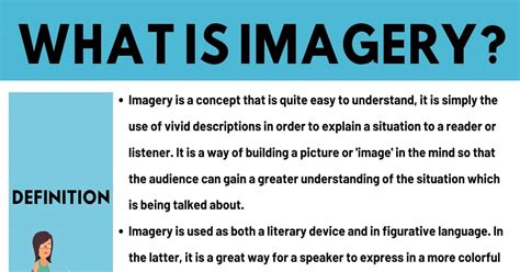 Imagery: Definition and Useful Examples of Imagery in Speech and ...