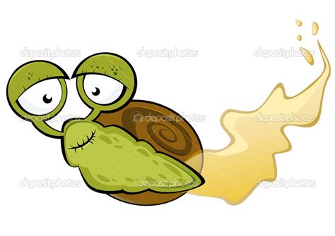 Funny cartoon snail — Stock Vector © shockfactor.de #12525724