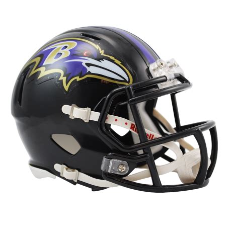 Baltimore Ravens - Riddell Speed Mini Football Helmet | Gold Star Memorabilia