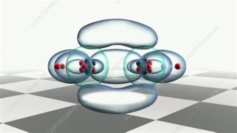 Double bond in ethene - Stock Video Clip - K004/1011 - Science Photo Library