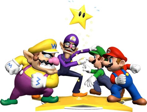 Mario And Luigi Vs Wario And Waluigi