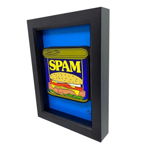 Spam Art Spam Print 3D Art Spam Pop Art Kitchen Wall Art | Etsy