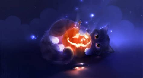 Halloween Cat Wallpaper