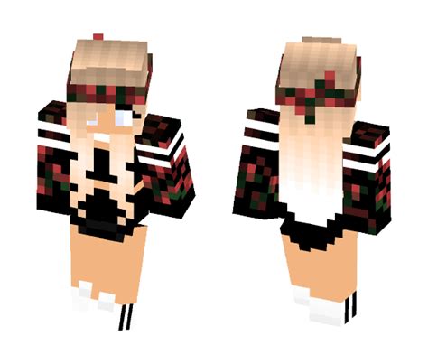 Install Cute Girl with pink hair Skin for Free. SuperMinecraftSkins