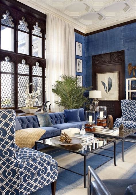 30+ Blue Living Room Decorating Ideas – DECOOMO